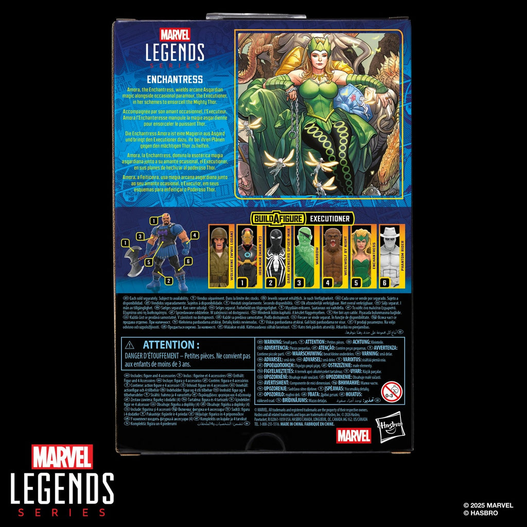 Immagine del prodotto Action figure Marvel Legends Enchantress (BAF: Executioner) 15 cm