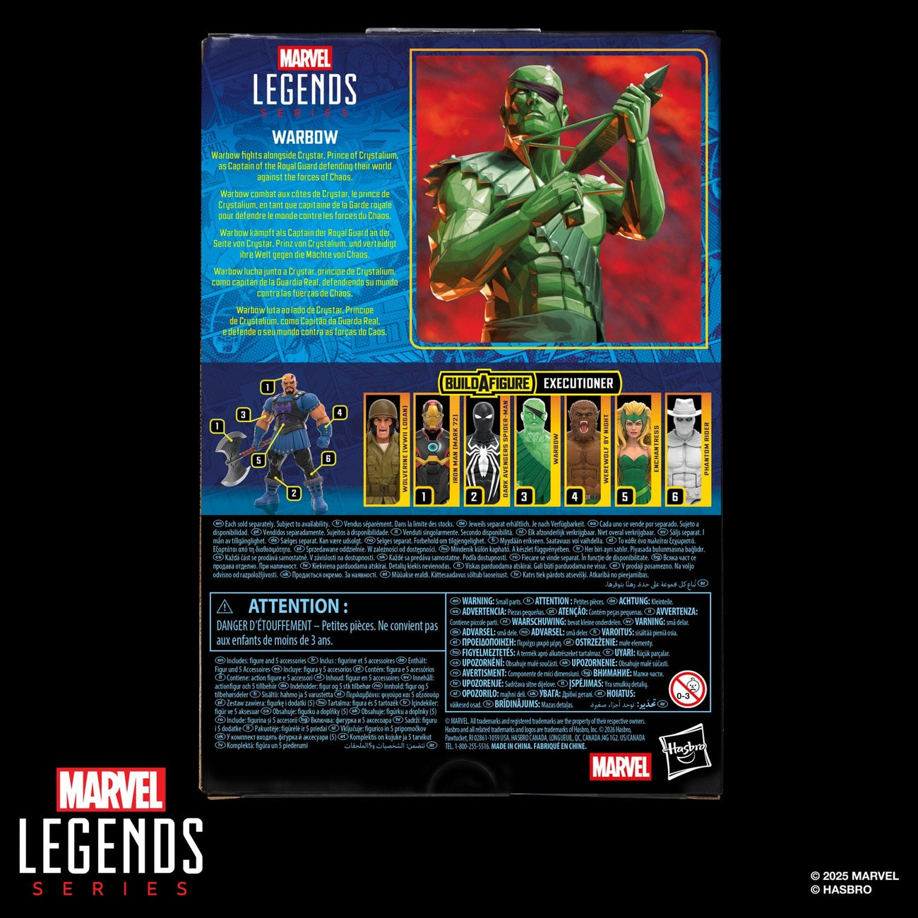Immagine del prodotto Action figure Marvel Legends Warbow (BAF: Executioner) 15 cm