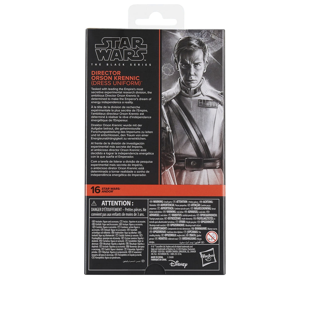 Immagine del prodotto Star Wars: Andor Black Series action figure Director Orson Krennic (uniforme da cerimonia) 15 cm