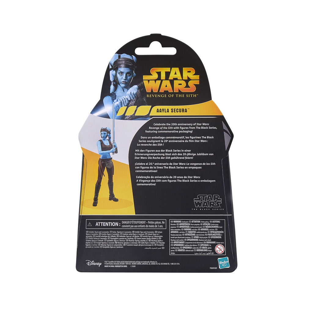 Immagine del prodotto Star Wars Episodio III Black Series Action Figure 20th Anniversary Aayla Secura 15 cm