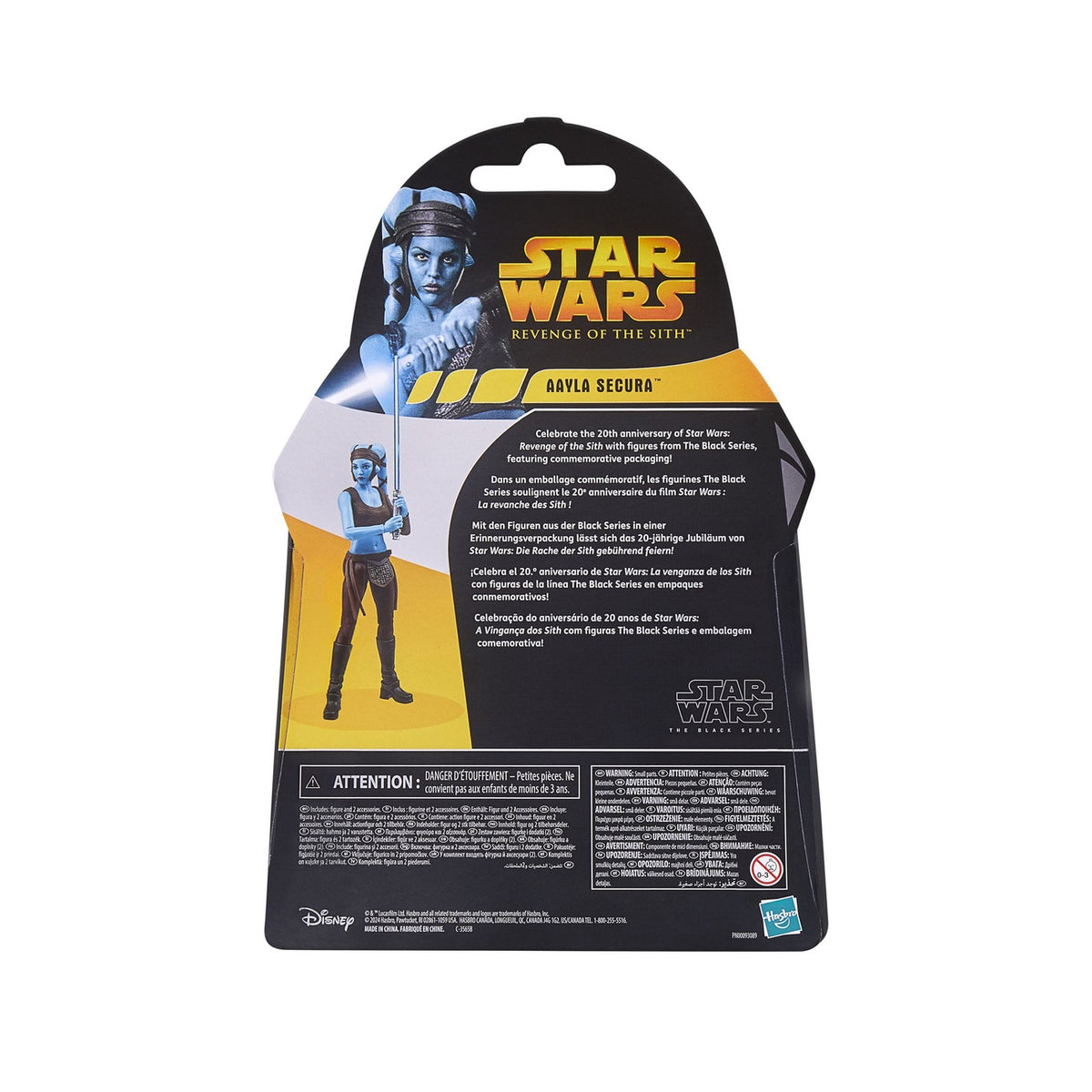 Immagine del prodotto Star Wars Episodio III Black Series Action Figure 20th Anniversary Aayla Secura 15 cm