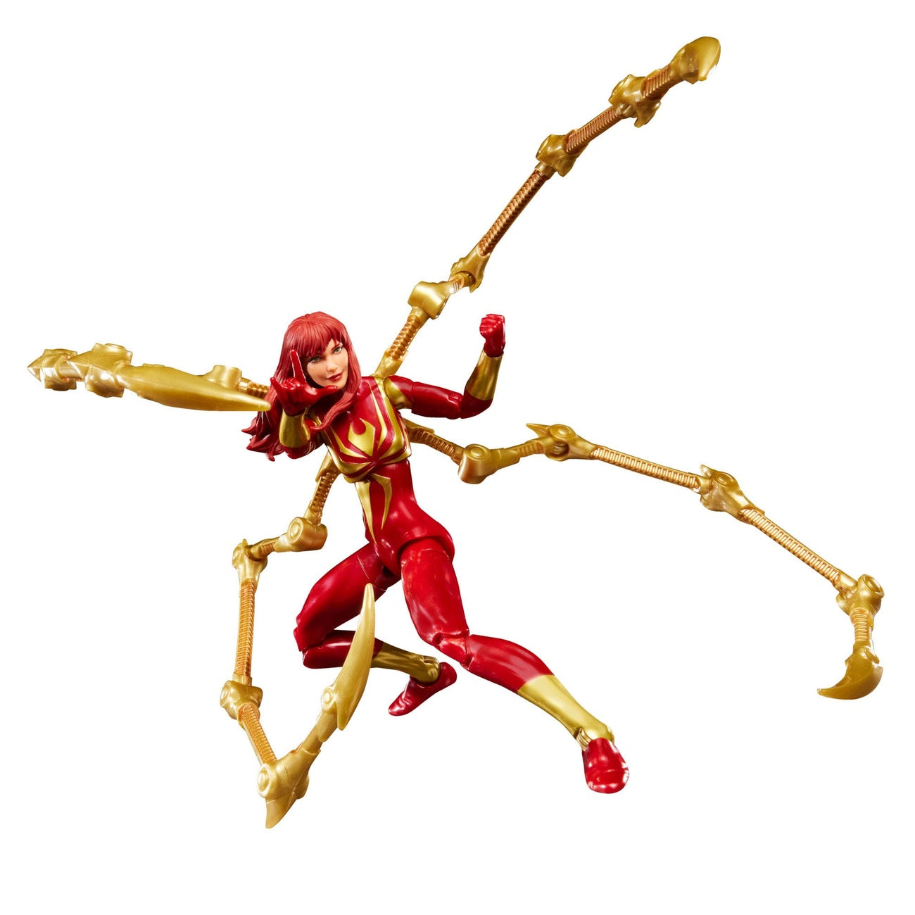 Product image Marvel Legends Magic: The Gathering Action Figure Mary Jane Watson (Iron Spider) (plus exclusive foil card) 15 cm