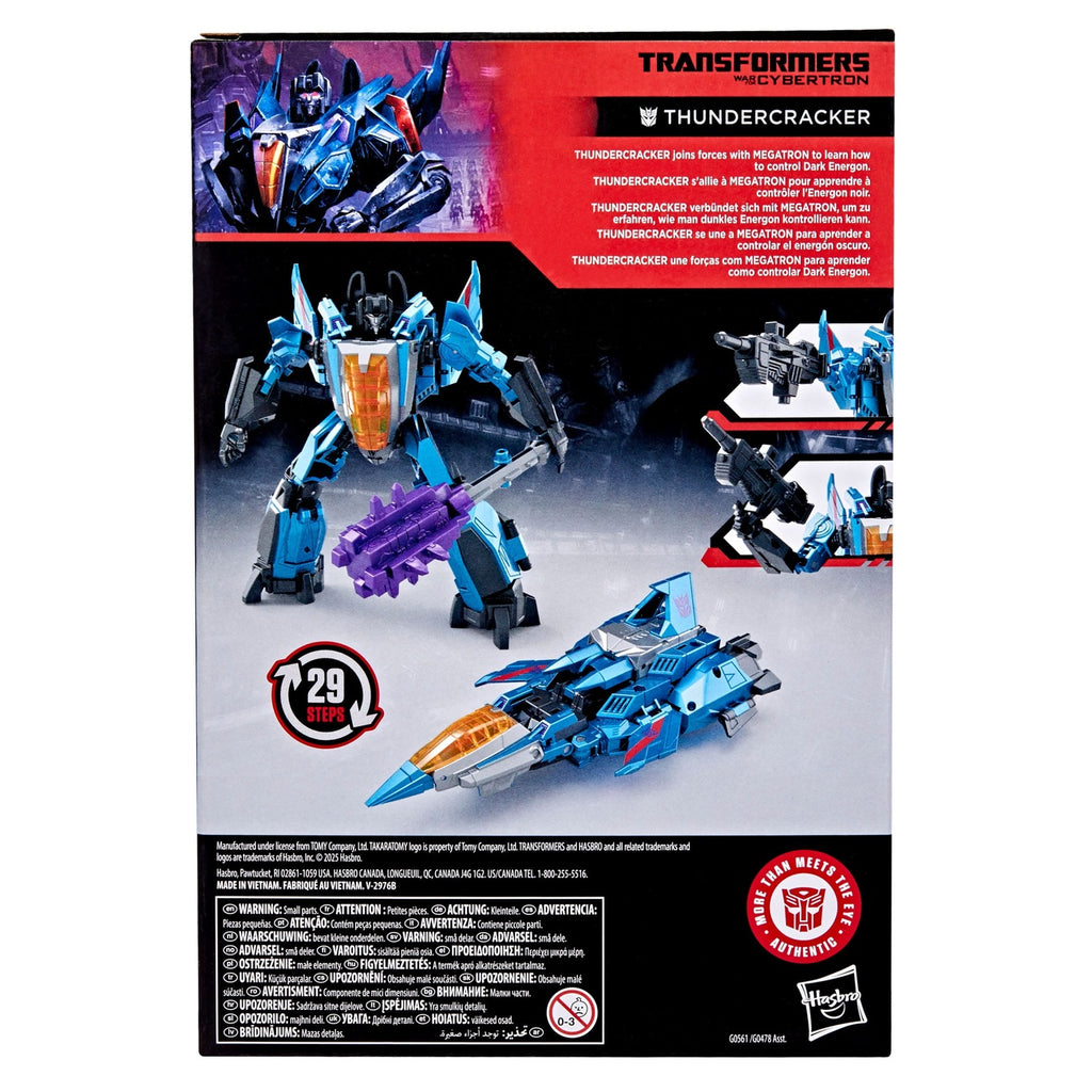 Product image Transformers: War for Cybertron Studio Series Voyager Class Action Figure Thundercracker 16 cm