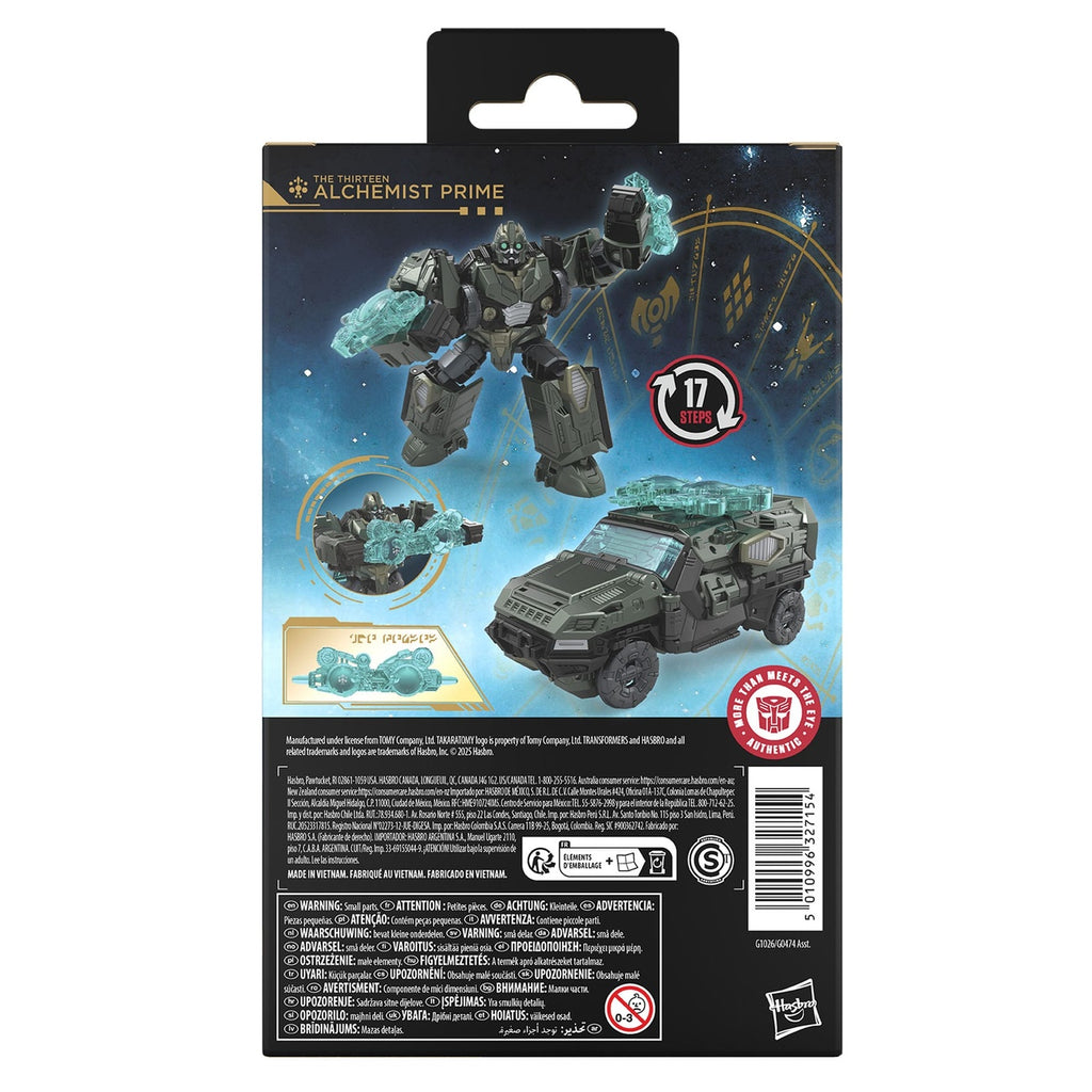 Immagine del prodotto Transformers Age of the Primes action figure Deluxe Class The Thirteen Alchemist Prime 14 cm