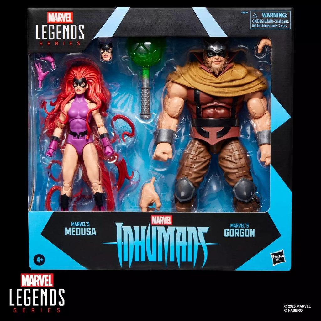 Immagine del prodotto Inhumans Marvel Legends set di 2 action figure – Marvel's Medusa & Marvel's Gorgon 15 cm