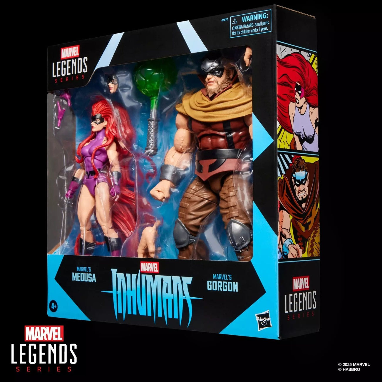 Immagine del prodotto Inhumans Marvel Legends set di 2 action figure – Marvel's Medusa & Marvel's Gorgon 15 cm