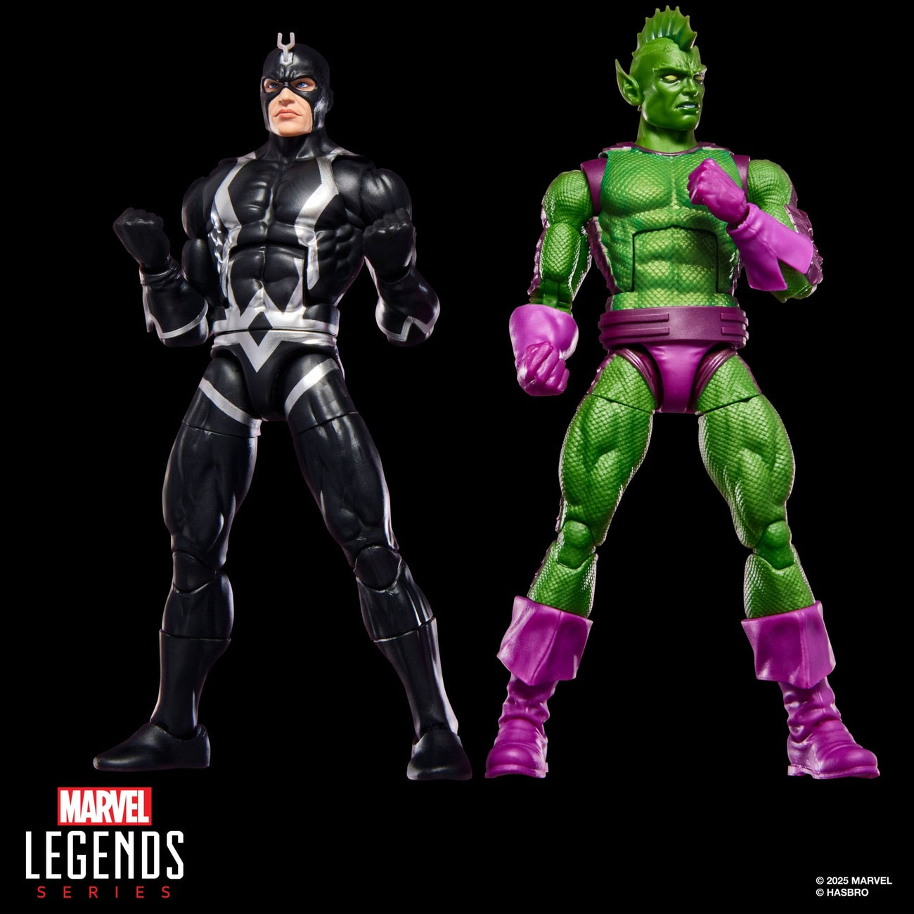 Immagine del prodotto Inhumans Marvel Legends action figure set da 2 Black Bolt & Marvel's Triton 15 cm