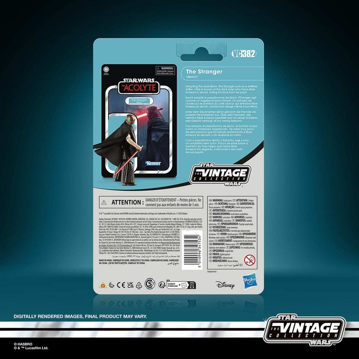 Immagine del prodotto Star Wars: The Acolyte action figure Vintage Collection The Stranger (Qimir) 10 cm