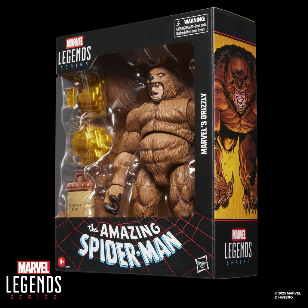 Product image The Amazing Spider-Man Marvel Legends Action Figure Marvel's Grizzly 15 cm