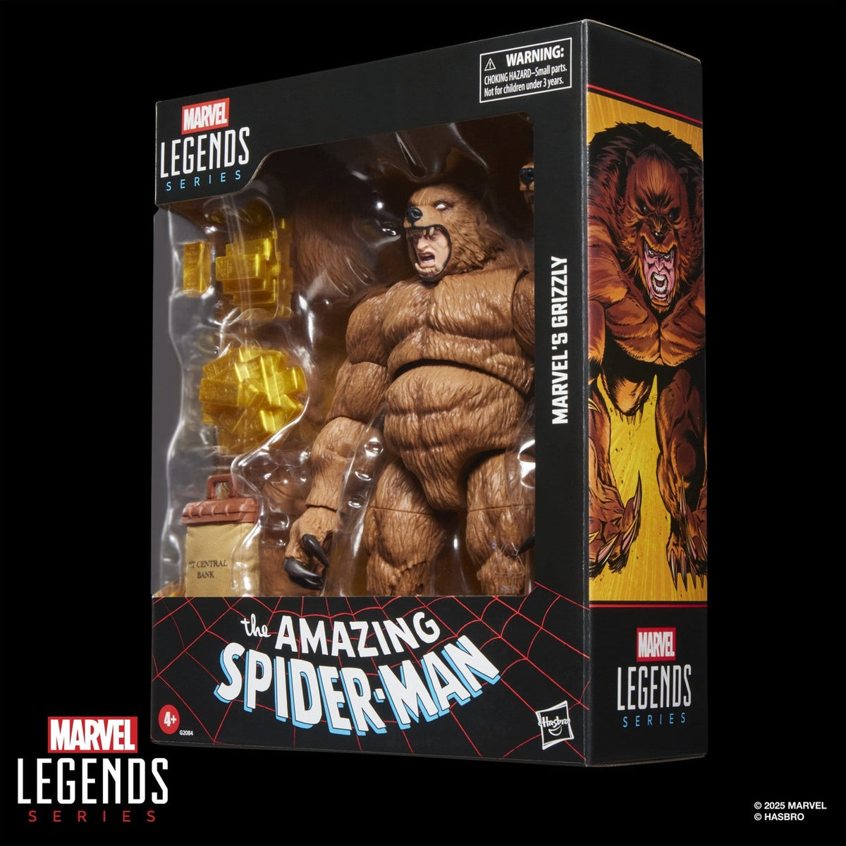 Product image The Amazing Spider-Man Marvel Legends Action Figure Marvel's Grizzly 15 cm