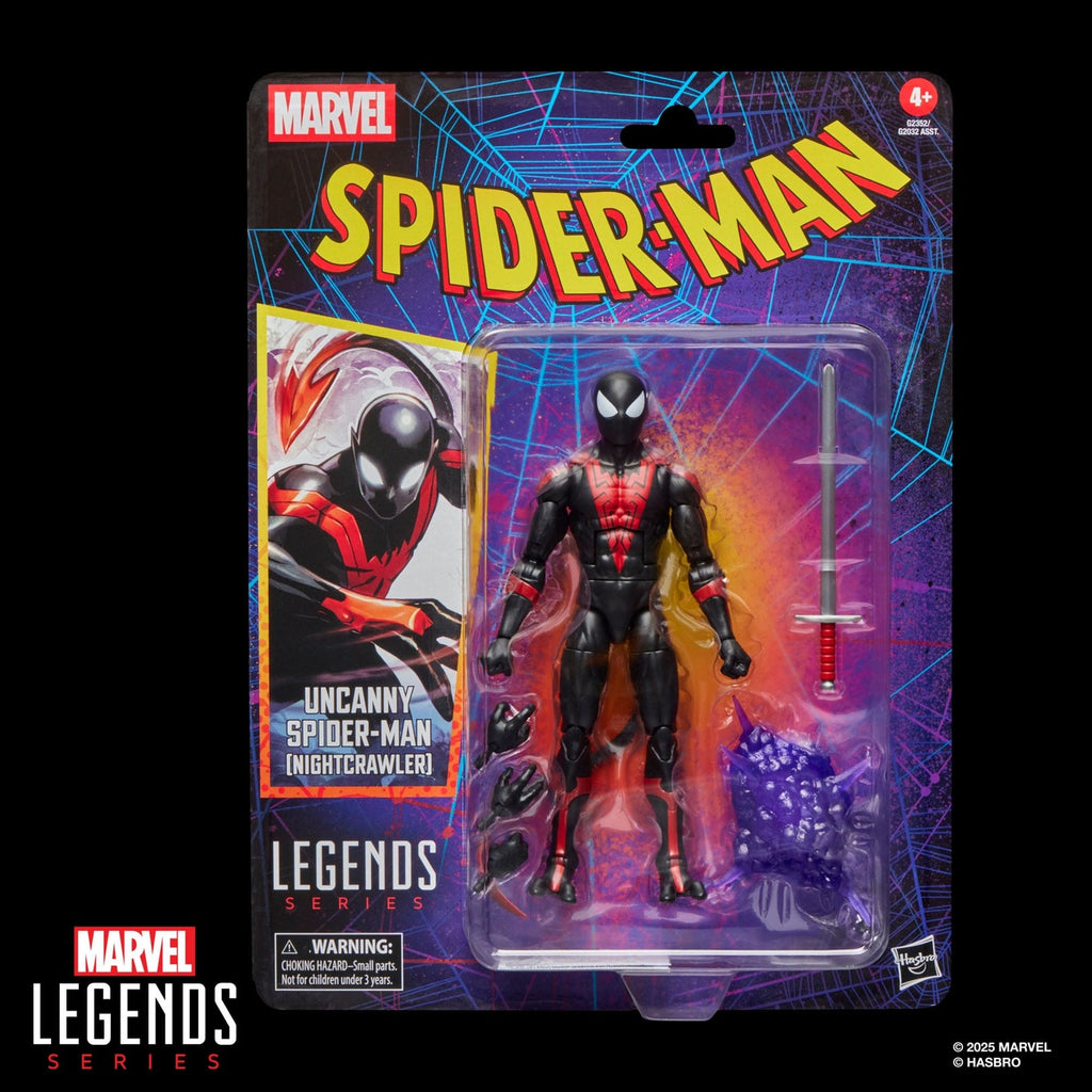 Immagine del prodotto Spider-Man Marvel Legends Retro action figure Uncanny Spider-Man (Nightcrawler) 15 cm