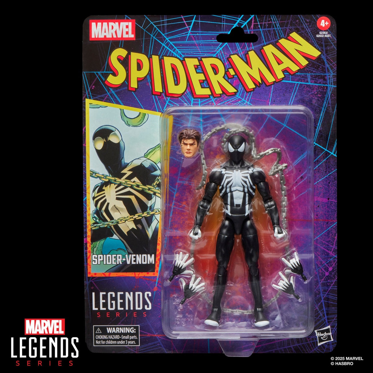 Immagine del prodotto Spider-Man Marvel Legends action figure retrò Spider-Venom 15 cm