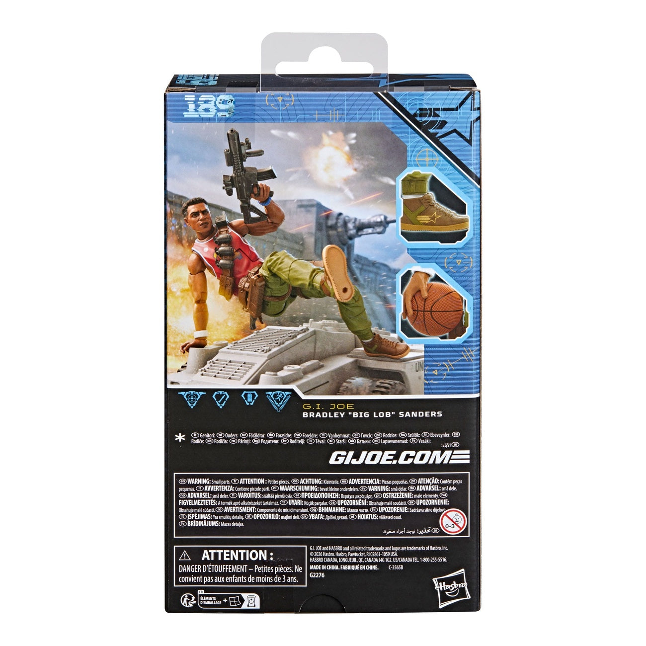 Immagine del prodotto Action figure G.I. Joe Classified Series Bradley "Big Lob" Sanders 15 cm