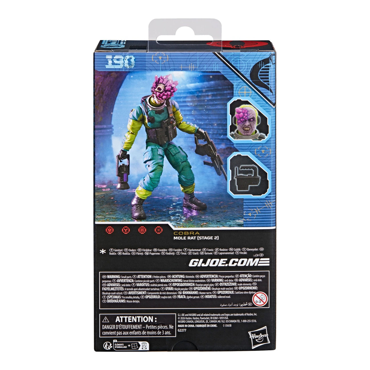 Immagine del prodotto G.I. Joe Classified Series Action figure Mole Rat (Stage 2) 15 cm
