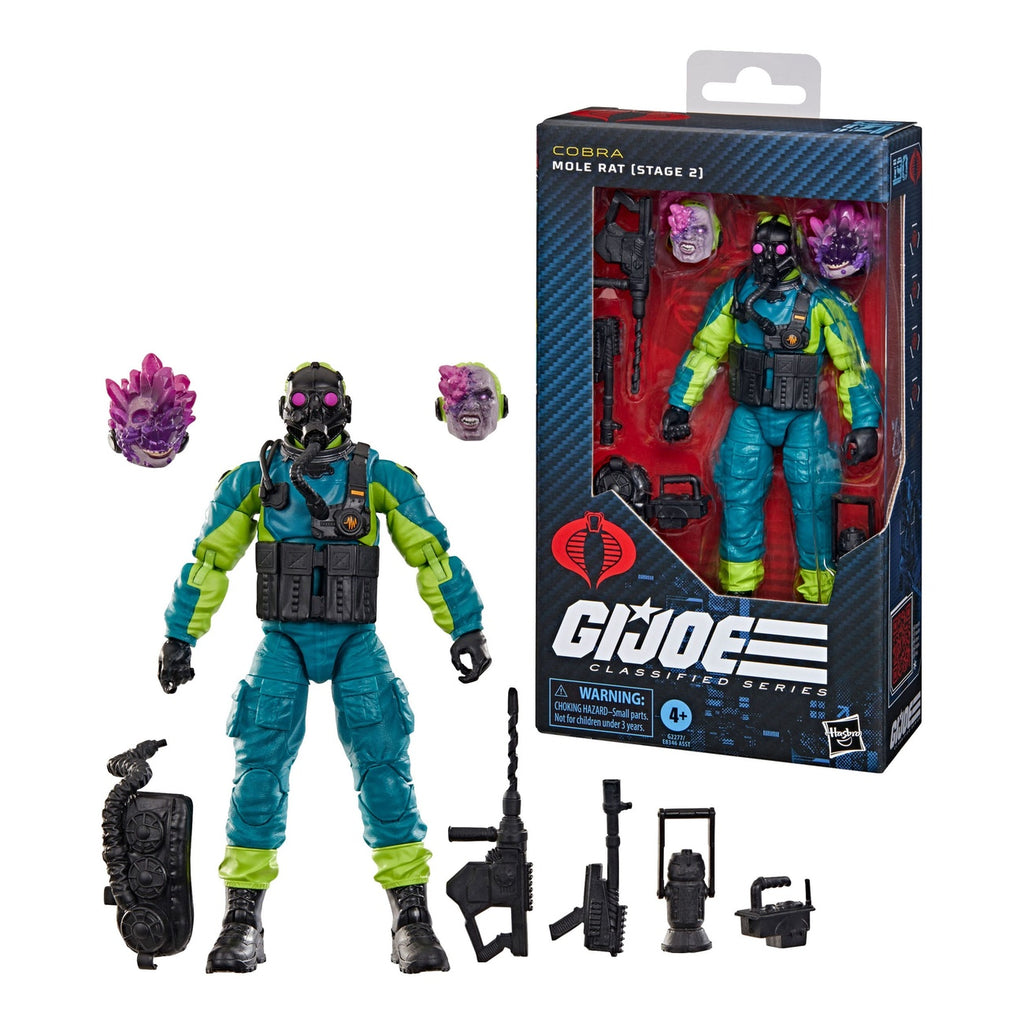 Immagine del prodotto G.I. Joe Classified Series Action figure Mole Rat (Stage 2) 15 cm
