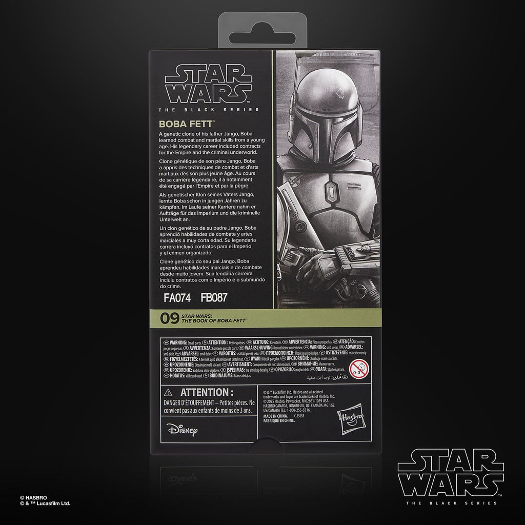 Immagine del prodotto Star Wars: The Book of Boba Fett action figure Black Series Boba Fett 15 cm