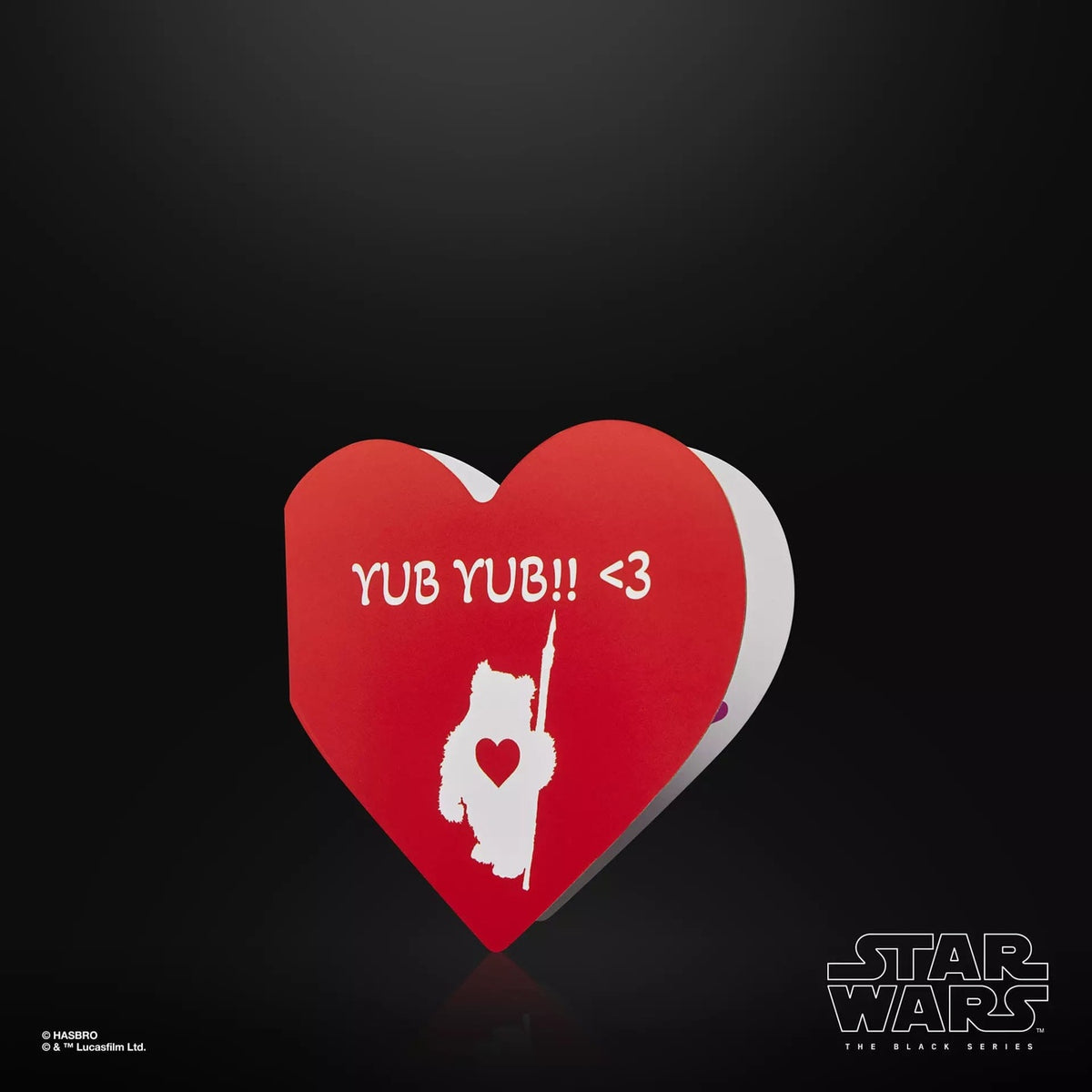 Immagine del prodotto Action figure Ewok Star Wars Black Series (Valentine’s Day Edition) 15 cm