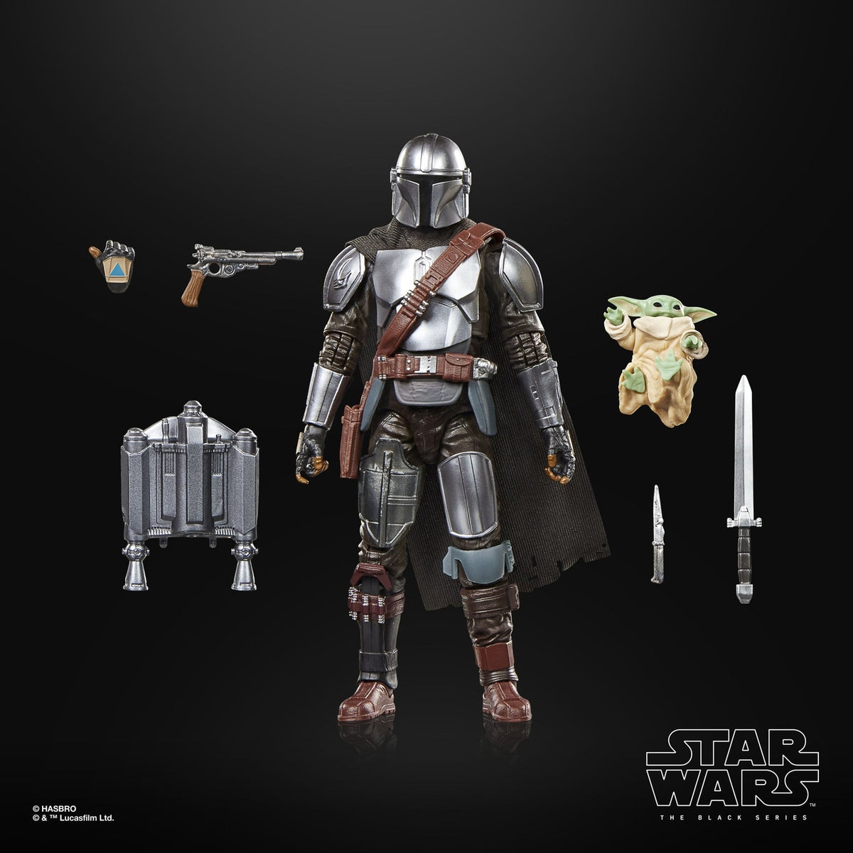 Immagine del prodotto Star Wars: The Mandalorian & Grogu Black Series Action figure The Mandalorian & Grogu 15 cm