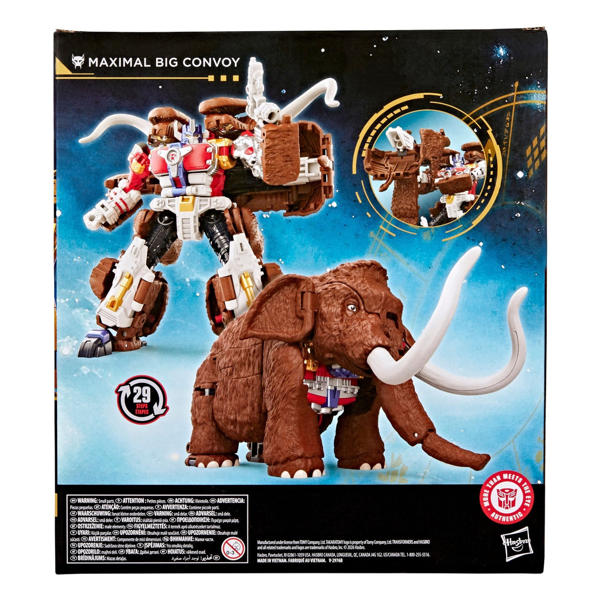 Immagine del prodotto Transformers Age of the Primes action figure Leader Class Maximal Big Convoy 19 cm