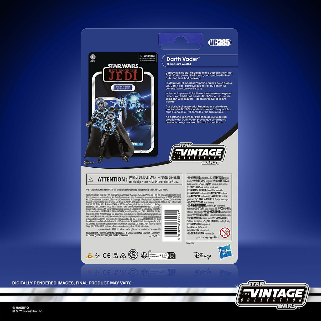 Product image Star Wars Episode VI Vintage Collection Action Figure Darth Vader (Emperor's Wrath) 10 cm