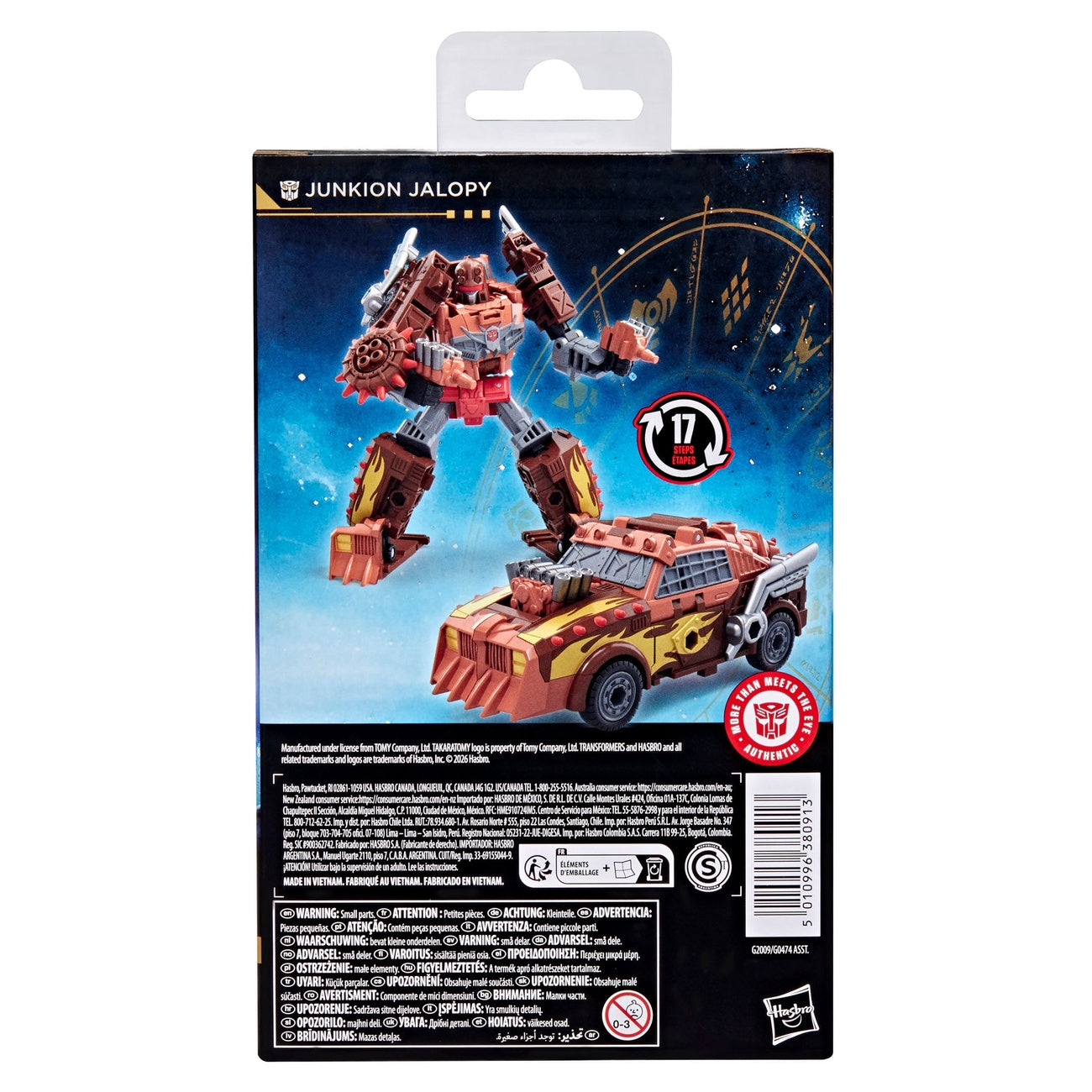 Immagine del prodotto Transformers Age of Primes action figure Deluxe Class Junkion Jalopy 14 cm