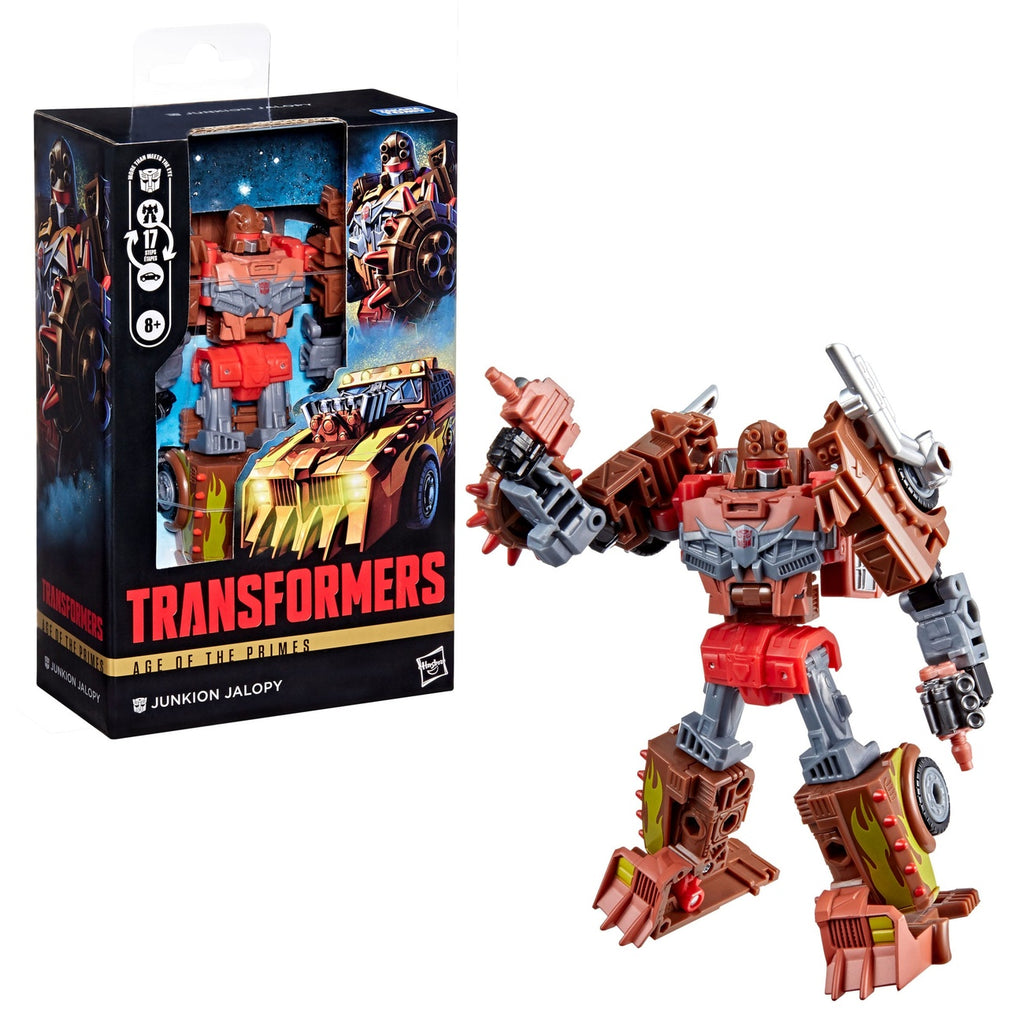 Immagine del prodotto Transformers Age of Primes action figure Deluxe Class Junkion Jalopy 14 cm