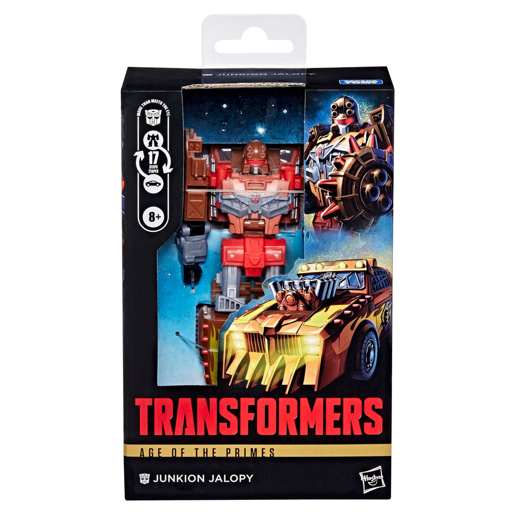 Immagine del prodotto Transformers Age of Primes action figure Deluxe Class Junkion Jalopy 14 cm
