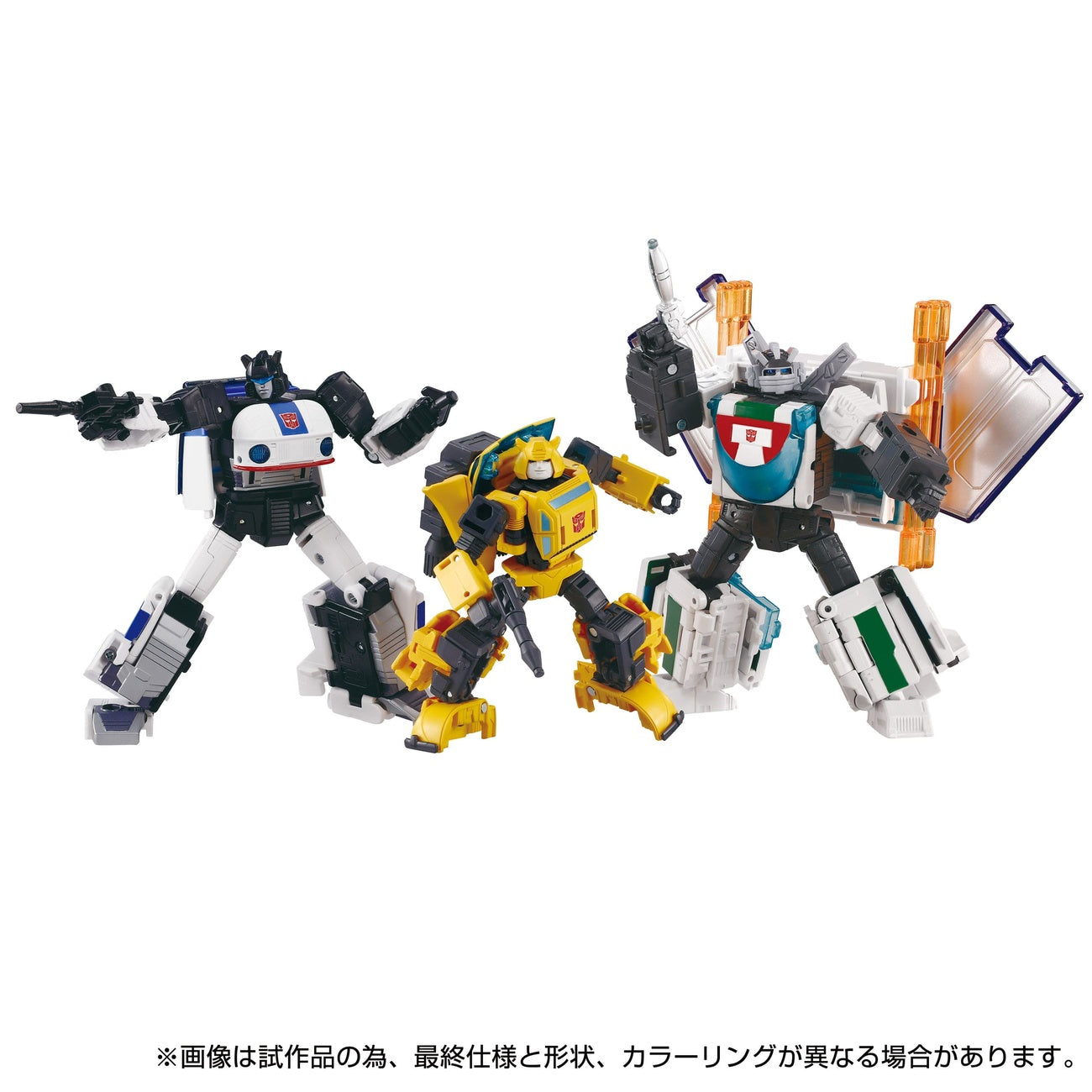 Immagine del prodotto Transformers Dramatic Capture Series Set di 3 action figure Cybertron Chase