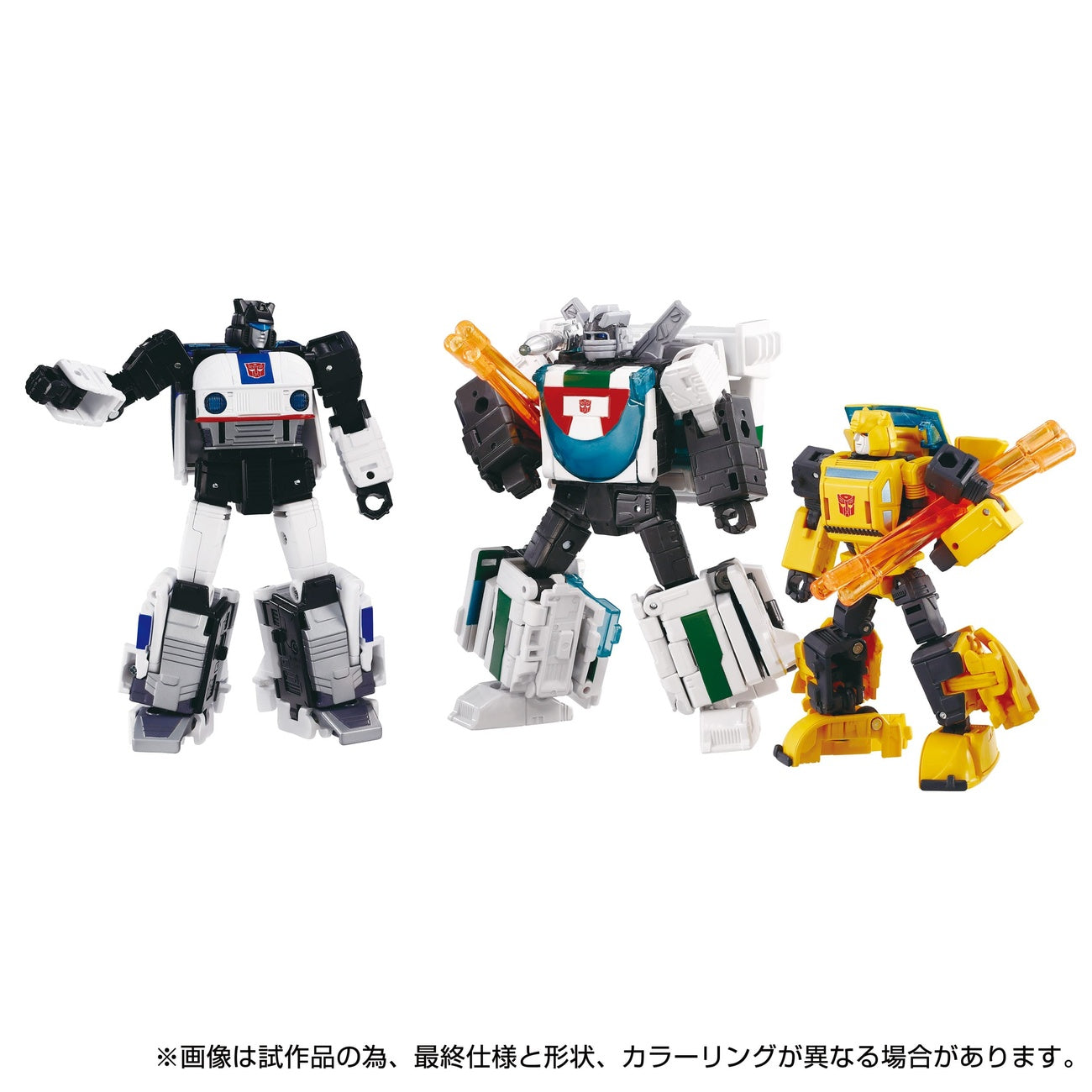 Immagine del prodotto Transformers Dramatic Capture Series Set di 3 action figure Cybertron Chase