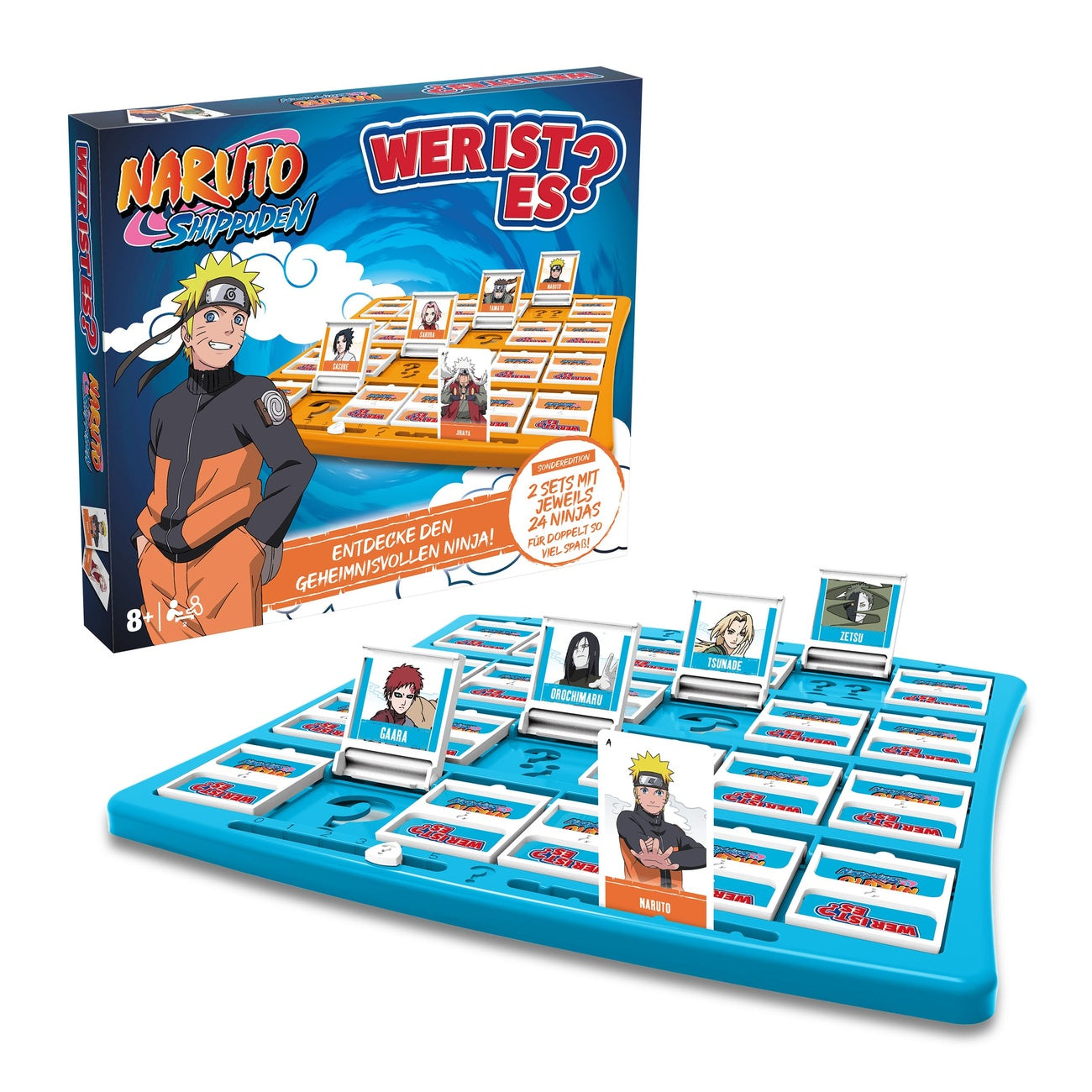 Immagine del prodotto Gioco da tavolo Naruto Indovina chi Edifici famosi *Versione tedesca*