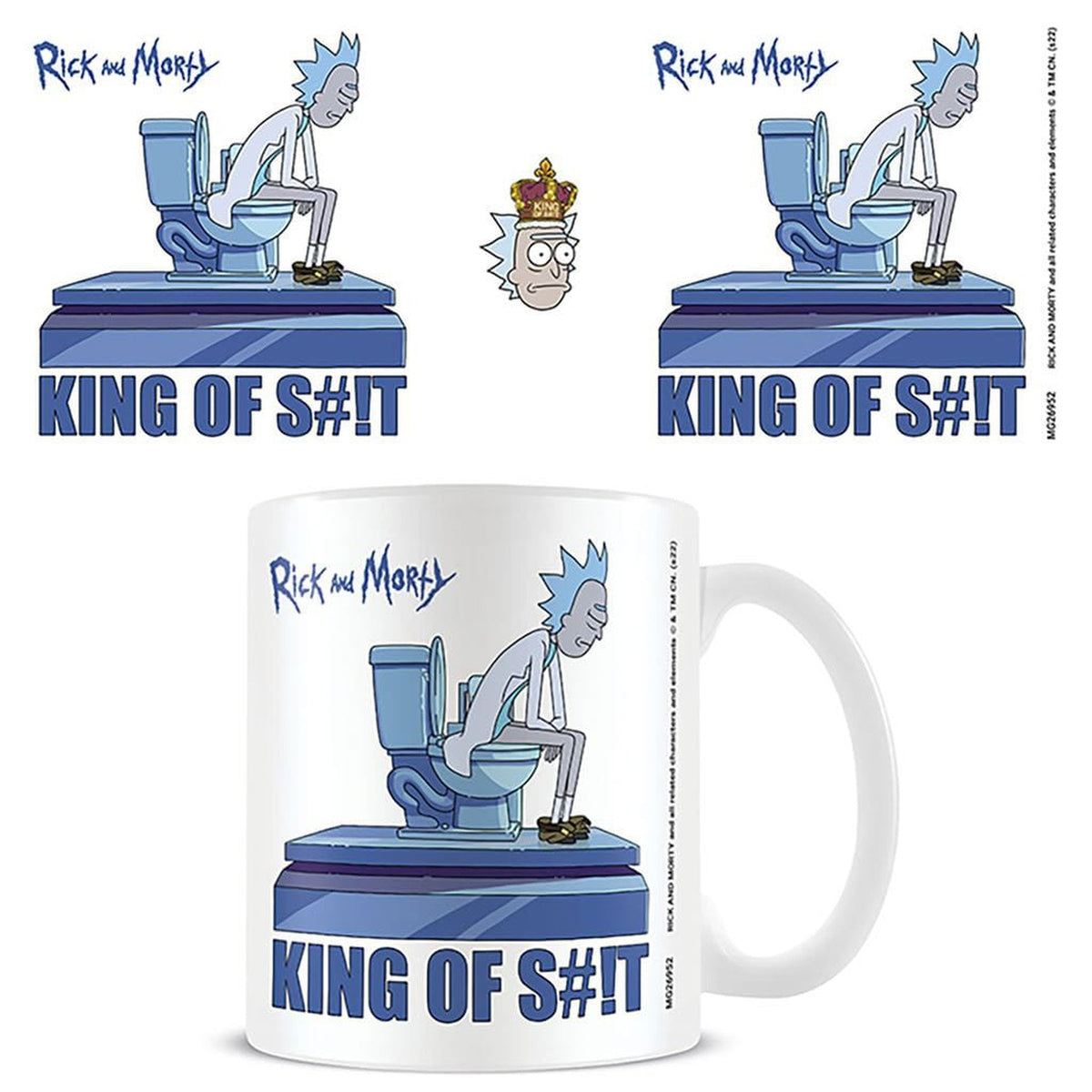 Product image Rick and Morty Mug King of Shit
