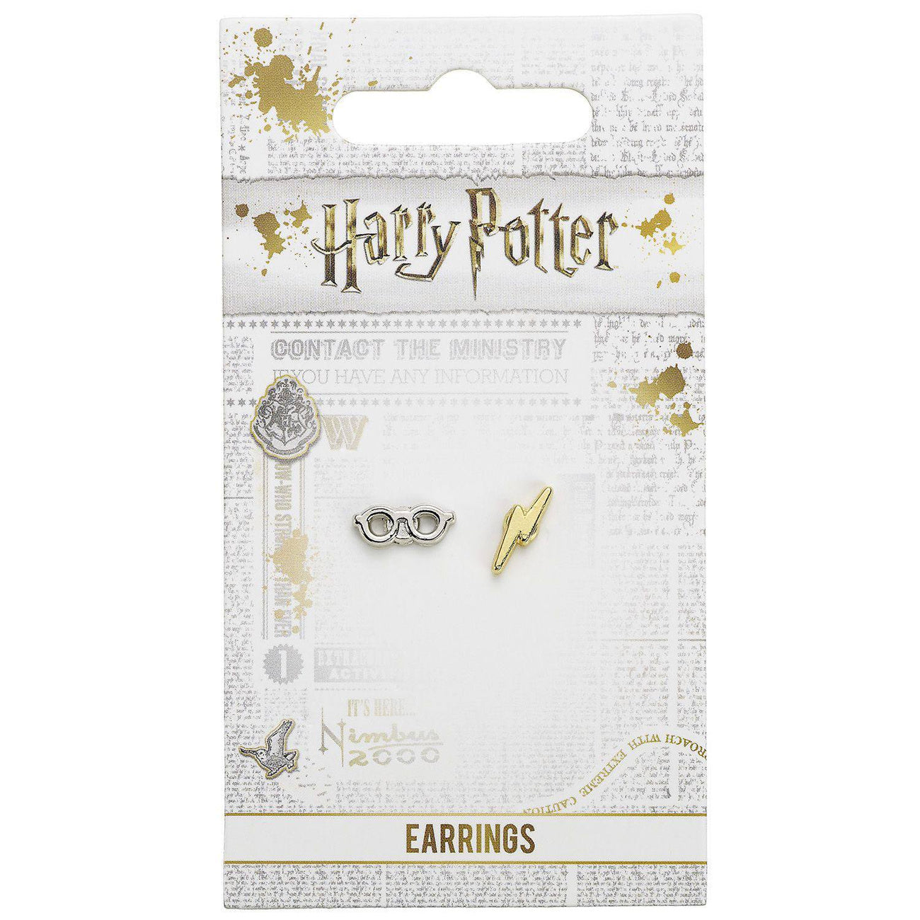Immagine del prodotto Harry Potter Orecchini Saetta & Occhiali