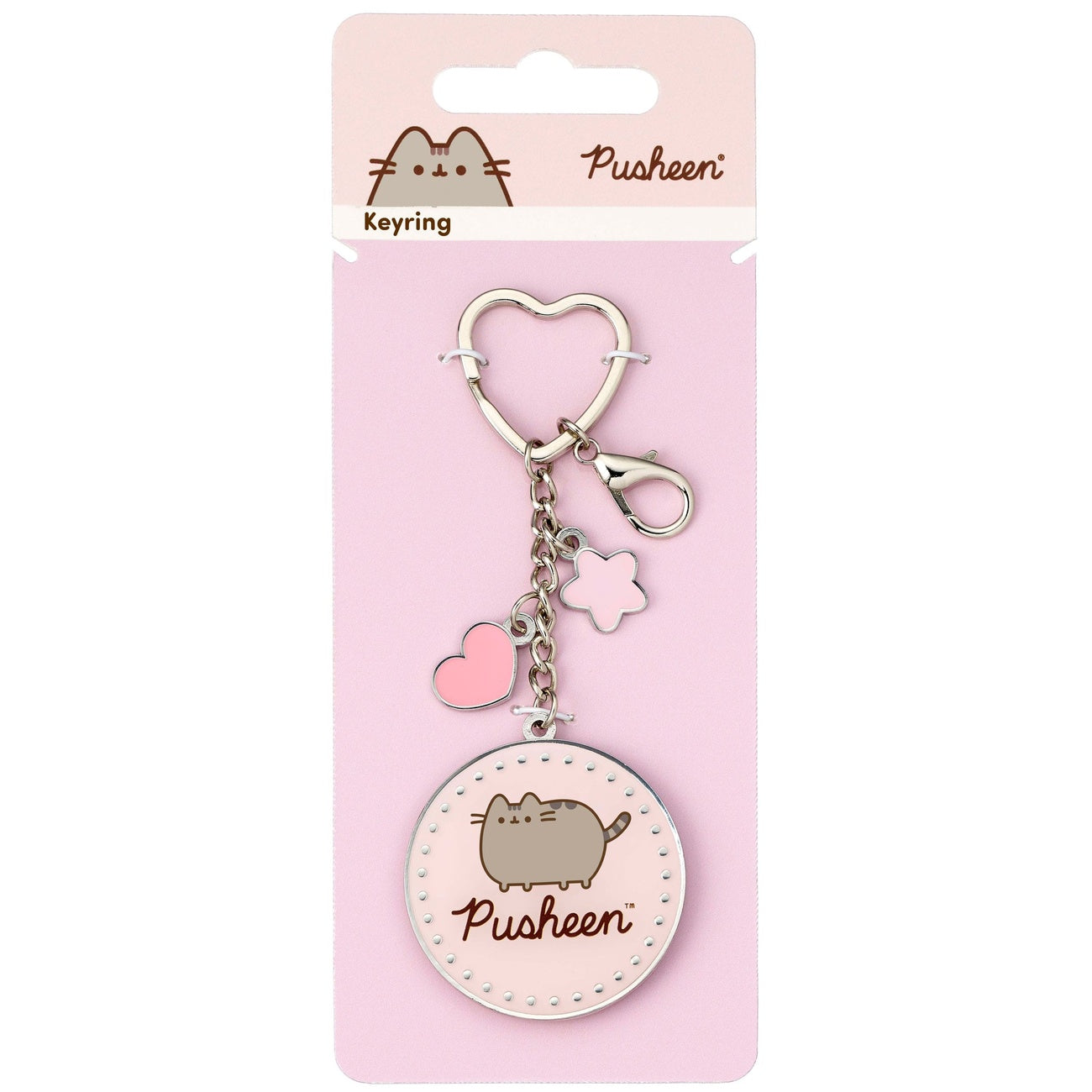 Immagine del prodotto Portachiavi Pusheen Rosa Name