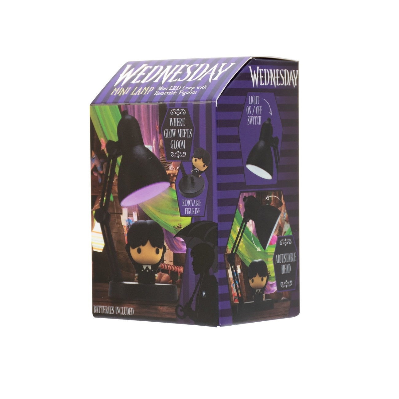 Immagine del prodotto Lampada mini LED Wednesday con figura 10 cm