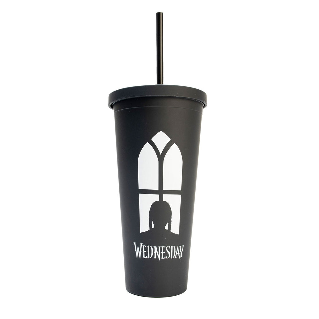 Immagine del prodotto Tumbler Wednesday con cannucce 485 ml