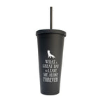 Immagine del prodotto Tumbler Wednesday con cannucce 485 ml