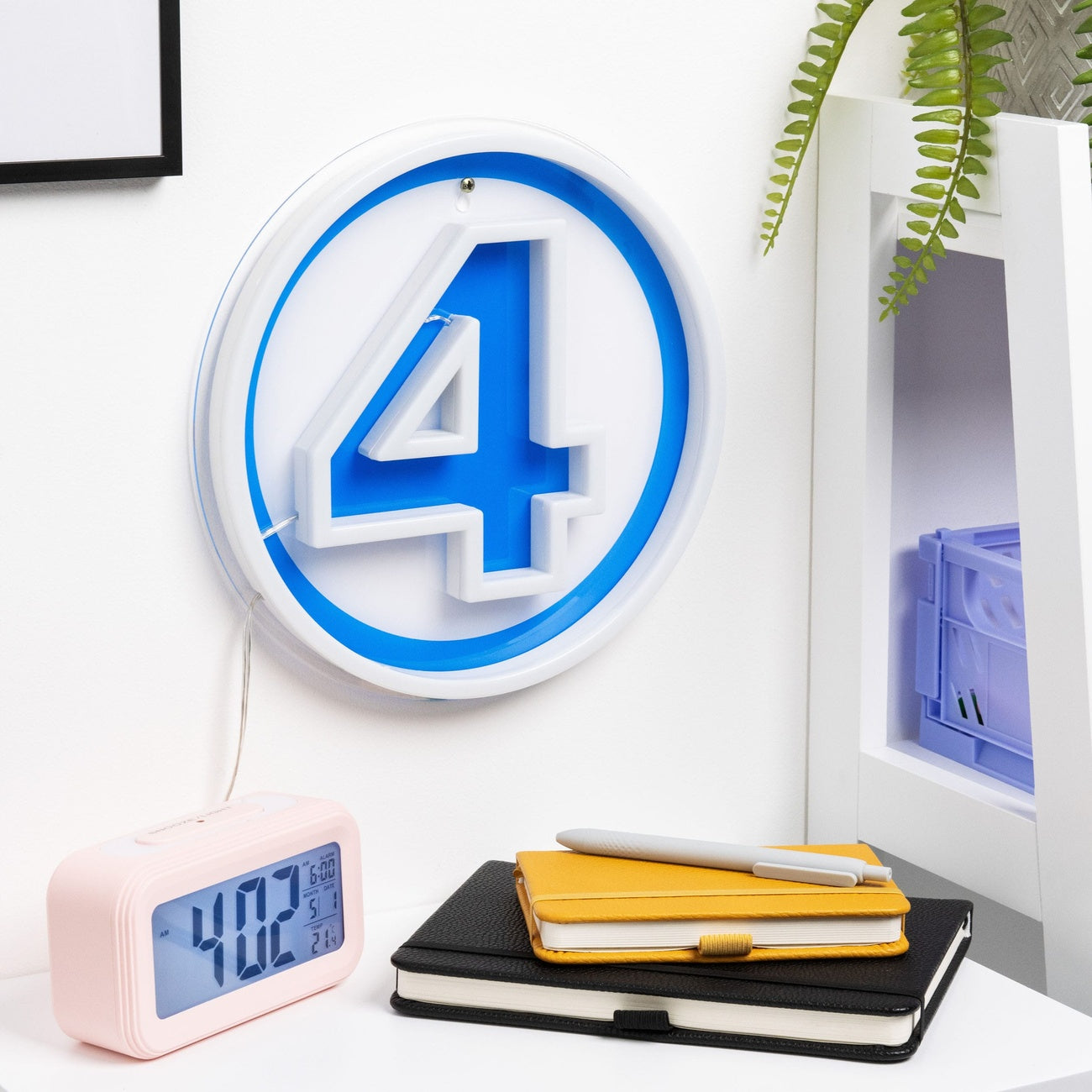 Immagine del prodotto Fantastic Four Lampada da Parete LED Logo Neon
