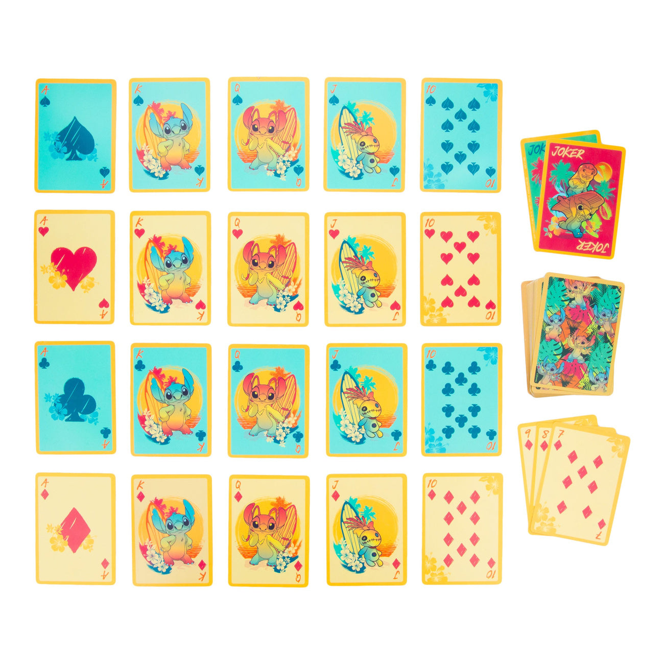 Product image Lilo & Stitch Waterproof Playing Cards