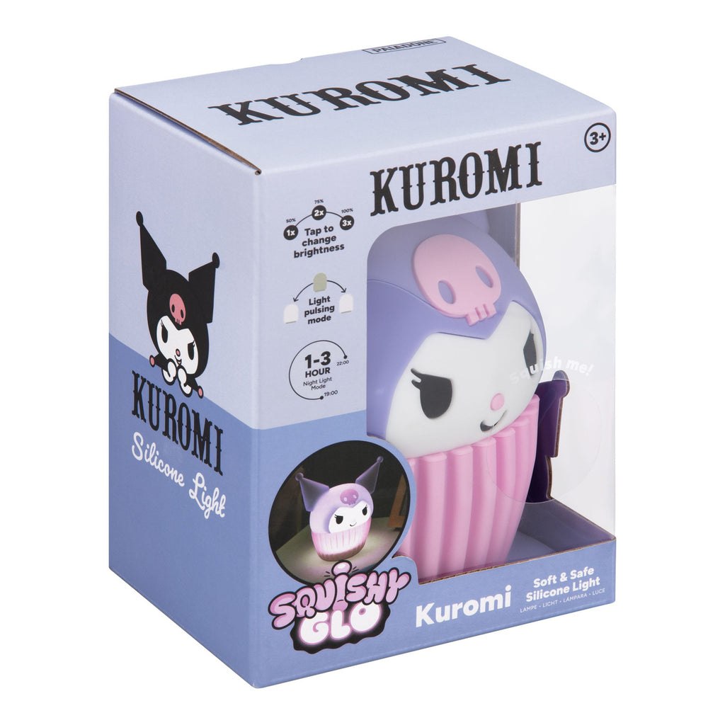 Immagine del prodotto Lampada in silicone Sanrio Squishy Glo Kuromi 15 cm