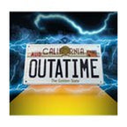 Immagine del prodotto Ritorno al Futuro Insegna in metallo Outatime Targa DeLorean