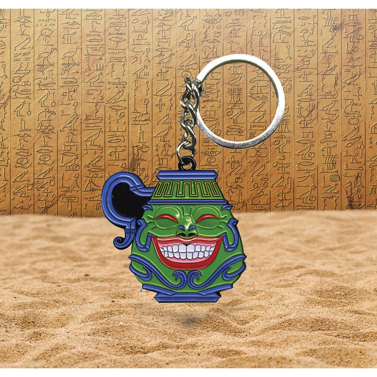Product image Yu-Gi-Oh! Metal Keychain Pot of Greed Limited Edition