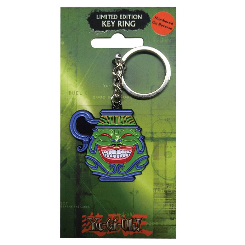 Immagine del prodotto Portachiavi in metallo Yu-Gi-Oh! Pot of Greed Limited Edition