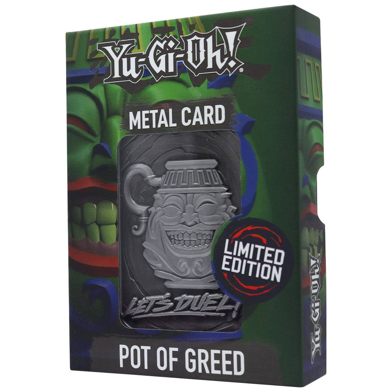 Product image Yu-Gi-Oh! Replica Card Pot of Greed Limited Edition
