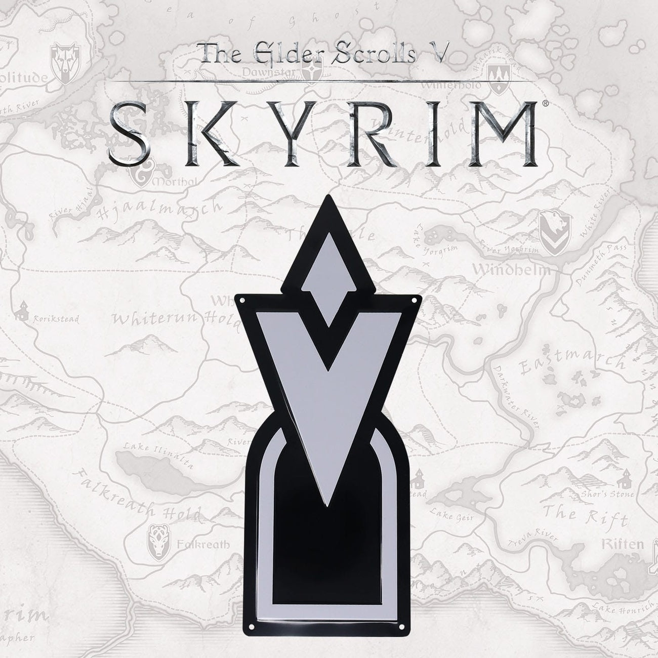 Immagine del prodotto The Elder Scrolls Skyrim targa in metallo Skyrim Quest Marker