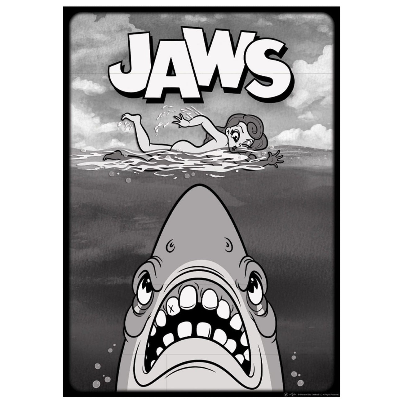Immagine del prodotto Jaws Stampa d’arte Limited Edition 42 x 30 cm