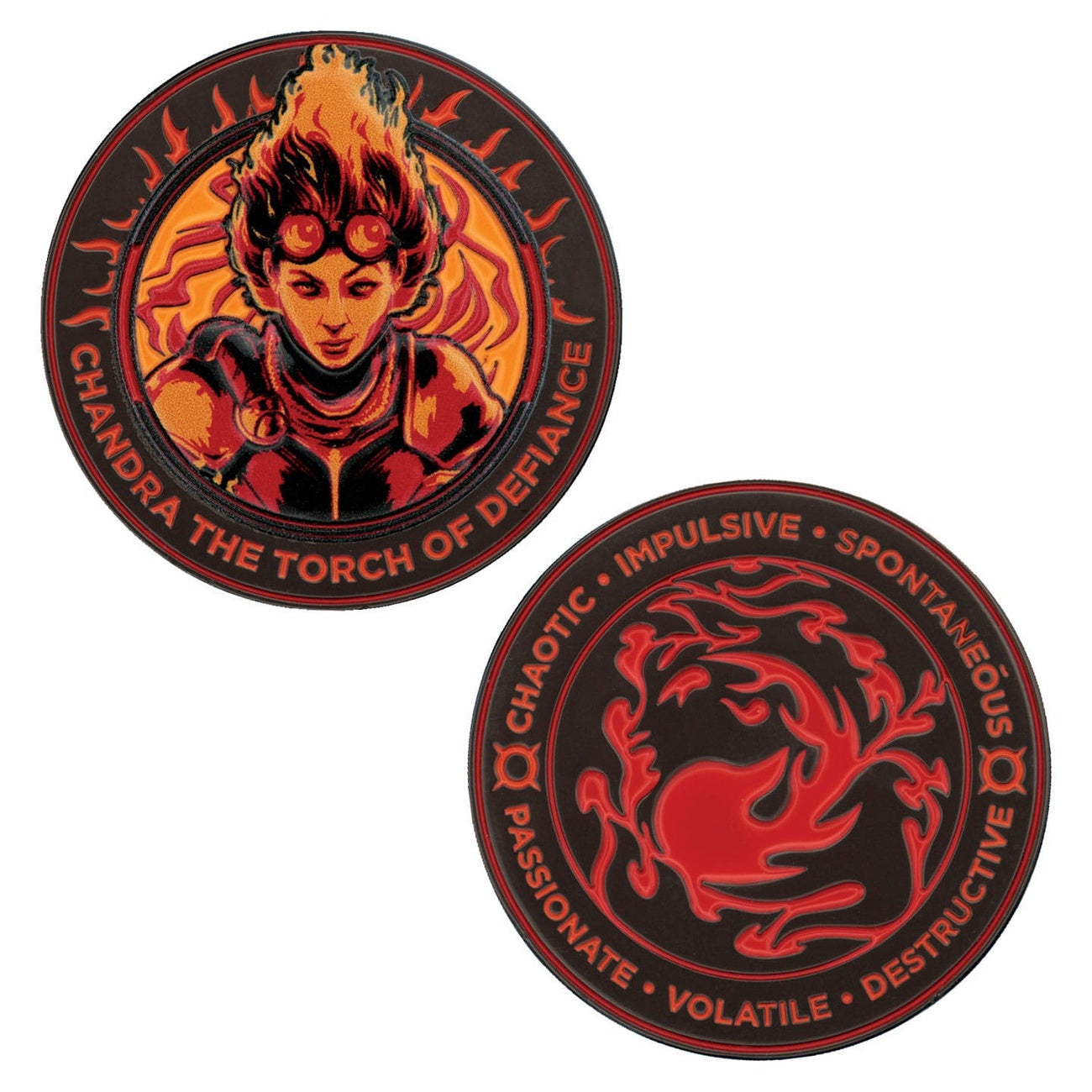 Immagine del prodotto Magic: The Gathering moneta da collezione Chandra