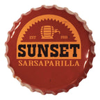 Immagine del prodotto Fallout Insegna in Metallo Sunset Sarsaparilla Bottle Cap