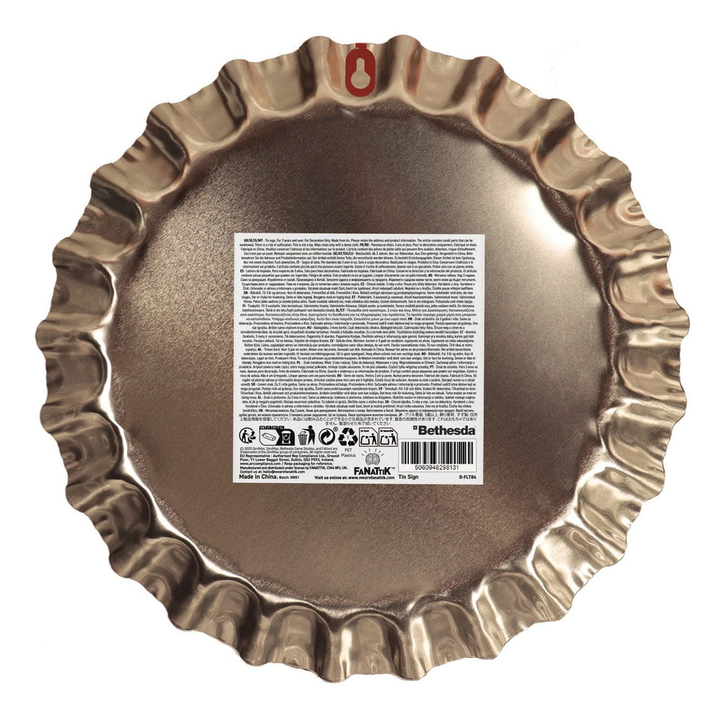Immagine del prodotto Fallout Insegna in Metallo Sunset Sarsaparilla Bottle Cap