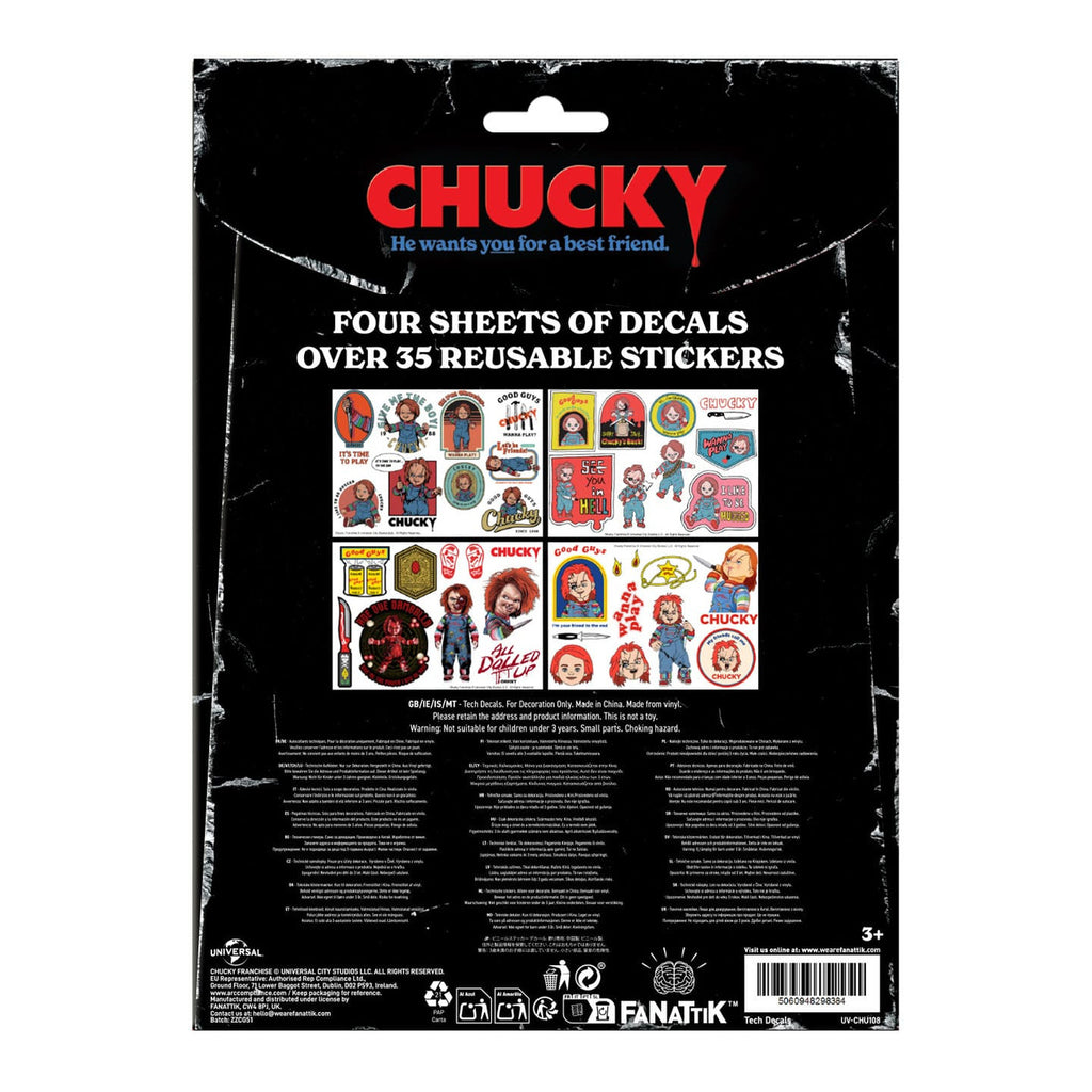 Immagine del prodotto Chucky Tech Sticker Pack
