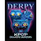 Immagine del prodotto KPop Demon Hunters Collector Print Poster incorniciato Derpy